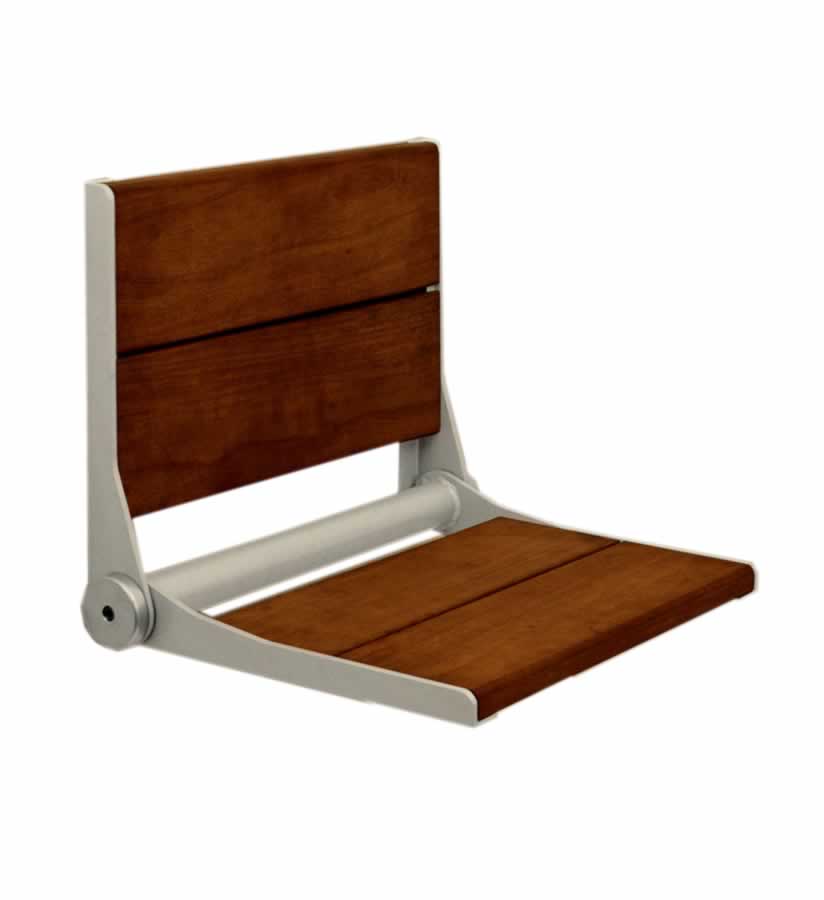 Buy shower aids products - Serena Seat 18 Inch Brushed Nickle Each WS-18-WD-BN Bath Shower Aids