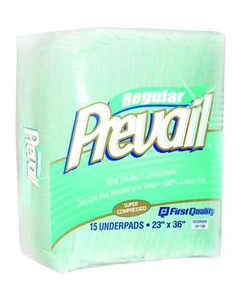 Prevail Fluff Disposable Chux Underpad Fluff Underpad 23 x 36 inch Case of 150 SKU: UP150