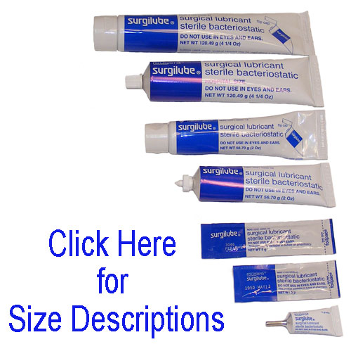 Fougera Surgilube Lubricating Jelly - FOUGERA Savage Labs Surgilube Lubricant: 4.25 Ounce Tube (Screw Cap - Limited Supply!) Each SKU:020536