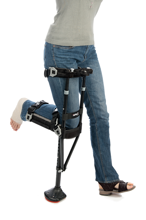 iWalk 2.0 Hands Free Crutch HFC20001BK Vitality Medical