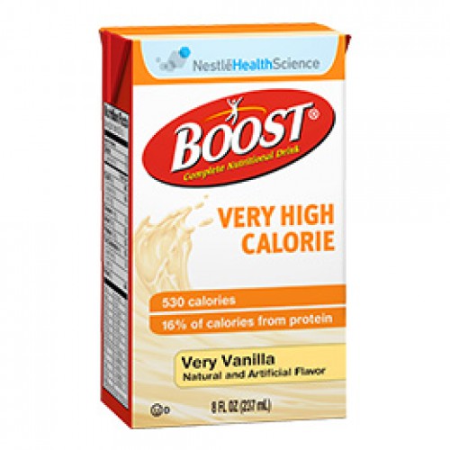 BOOST VHC Very High Calorie Nutritional Drink 8 oz Vanilla Nestle 4390018216 Vitality Medical