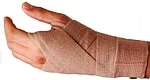 ACE Bandage in a wrist
