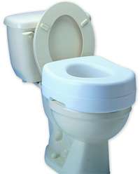 Rubbermaid Elevated Toilet Seat with Undergrips