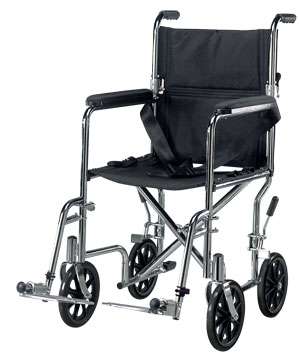 Drive Medical Deluxe Go-Kart Steel Transport Chair