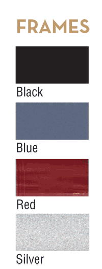 Drive Medical Aluminum Transport Chair Frame Color Options