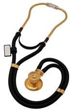 MDF 2 in 1 Deluxe Sprague Rappaport Stethoscope In Gold