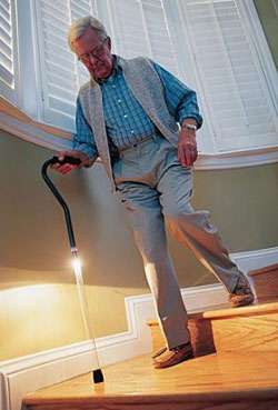 Pathlighter Adjustable Lighted Cane