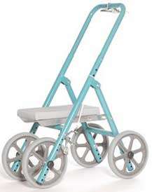 Pediatric Roll-A-Bout Knee Walker 8 Inch Wheels