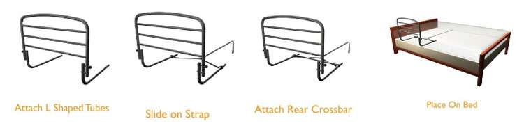 Standers Childrens Safety Bed Rail Easy Set Up