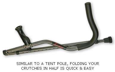 Advantage Folding Crutch