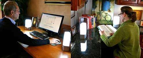 HappyLight 2500 Twin Energy Lamps