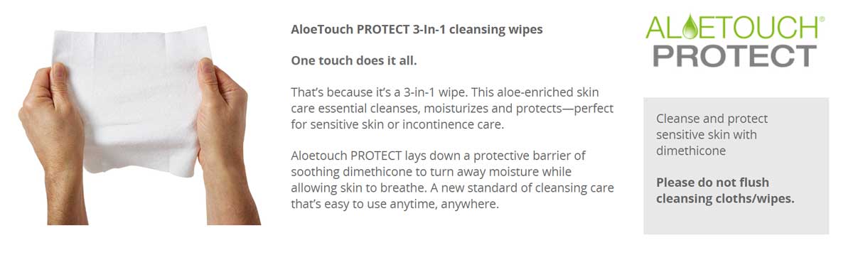 AloeTouch Protect Wipes