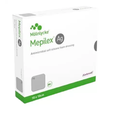 Mepilex AG 287100 | 4 x 4 Inch by Molnlycke