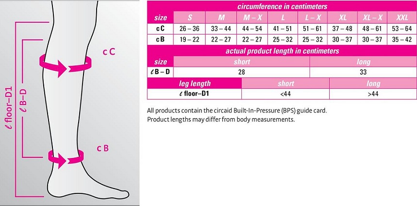How To Measure With Sizing Chart