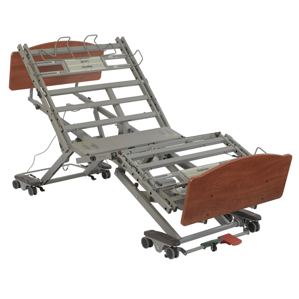 Prime Care Long-Term Care Bed in Sitting Up Position