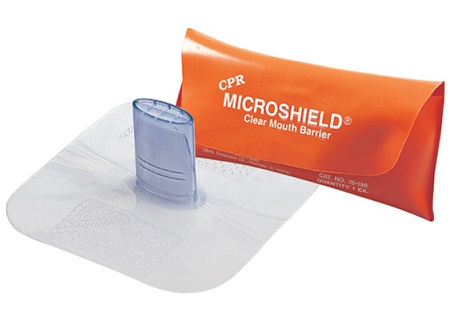 CPR Microshield Mouth Barrier