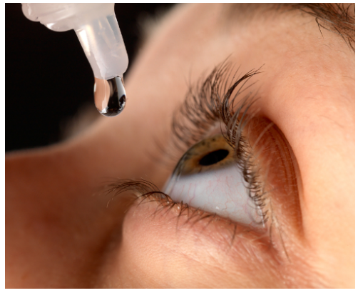 Eye Drops Application