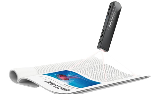 OrCam Read Taking A Magazine Snapshot