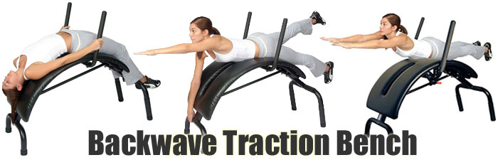 Health Mark Backwave Traction Bench