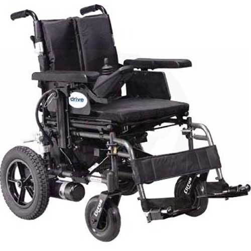 Cirrus Plus HD Folding Power Wheelchair - Heavy Duty
