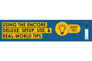 Using the Encore Deluxe ED Pump