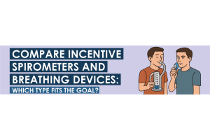 Compare Incentive Spirometers and Breathing Devices: Which Type Fits the Goal