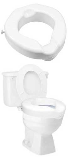 Vive Toilet Seat Riser With Handles