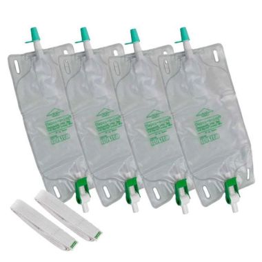 Dispoz-A-Bag Drainable Leg Bag