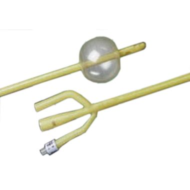 Bard 3-Way Lubricath Latex Foley Catheter 30cc