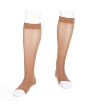 Mediven Plus Knee High Compression Stockings Extra Wide Calf OPEN TOE 30-40 mmHg