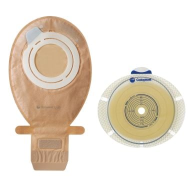 SenSura Flex Xpro + MAXI Drainable Pouch Single Use Kit - Convex Light & Flat Barrier
