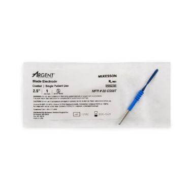 McKesson Argent Coated Stainless Steel Blade Electrodes
