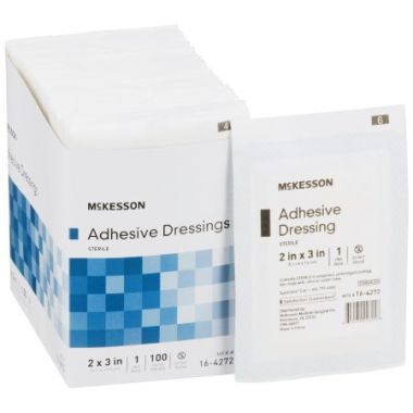 McKesson Cotton/Polyester Adhesive Dressings