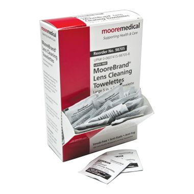 MooreBrand Lens Cleaning Towelettes