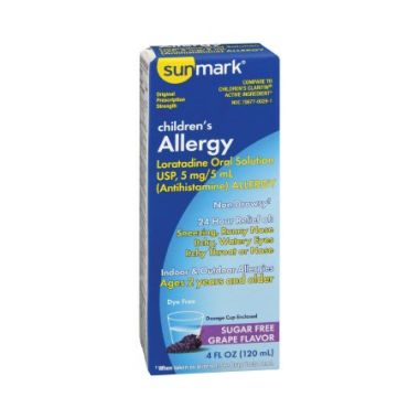 Sunmark Childrens Allergy Relief Liquid, Supplement