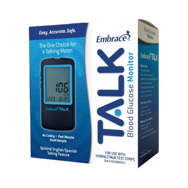 Embrace TALK Blood Glucose Meter