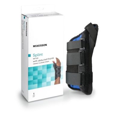 McKesson Wrist Brace with Abducted - Black