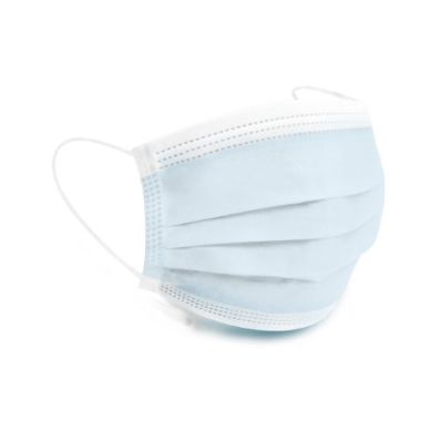 Cypress nonwoven Poly Pleated Procedure Earloop Mask