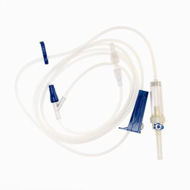 McKesson IV Pump Set with Male Leur Lock Connector