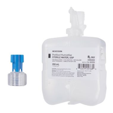 McKesson Prefilled Humidifier with Sterile Water
