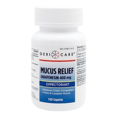 Geri-Care Cold and Cough Mucus Relief Tablets