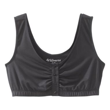 Silverts Women's Adaptive Front Snap Closure Bra