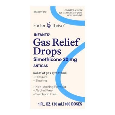 Foster & Thrive Infants' Gas Relief Drops - 20 mg