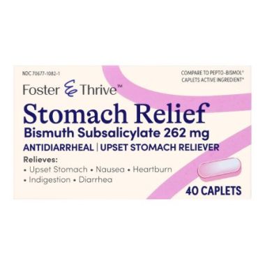 Foster & Thrive Stomach Relief - Anti-Diarrheal (40 Caplets)