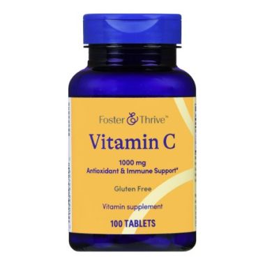 Foster & Thrive Vitamin C Supplement - 100 Tablets