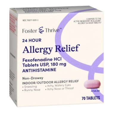 Foster & Thrive 24-Hour Allergy Relief Tablets - Antihistamine