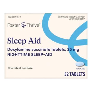Foster & Thrive Nighttime Sleep Aid - Tablets/Caplets