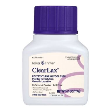 Foster & Thrive ClearLax Laxative - Polyethylene Glycol 3350