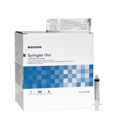 10 mL McKesson General Purpose Syringe, Luer Lock
