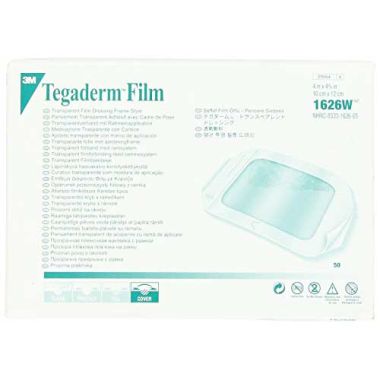 Tegaderm Film 1626W | 4 x 4-3/4 by 3M